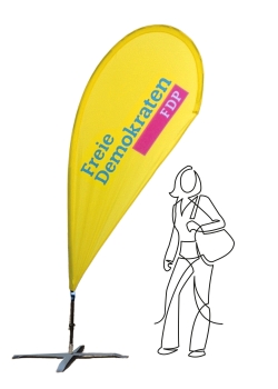 Beachflag, medium
