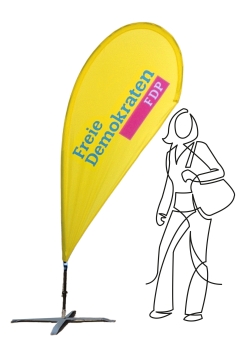 Beachflag, small