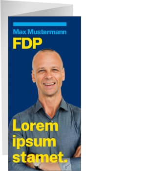 Kandidatenflyer 6-seitig WF