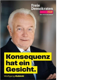 Wolfgang Kubicki A1-Plakat Nachbestellung