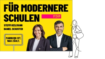 Kandidatenplakat Großfläche