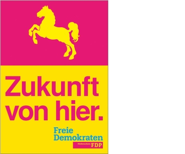 Icon groß. Text unten