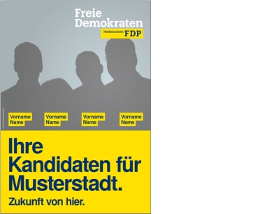 Teamplakat Hg. gelb