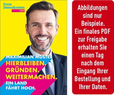 Kandidatenplakat A1