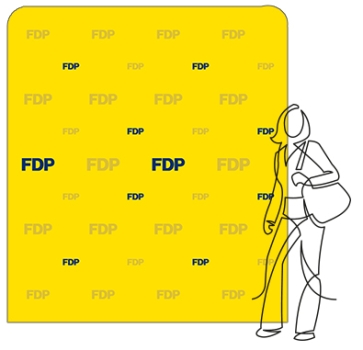 Preview: Zipper-Wall 200 x 226 cm