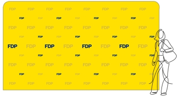 Preview: Zipper-Wall 400 x 226 cm