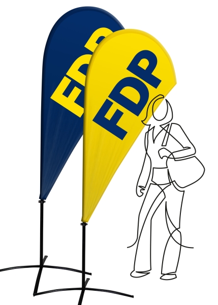 Beachflag, small