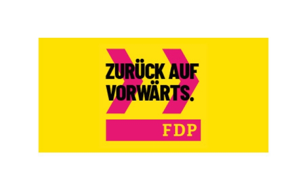 Aufkleber 60 x 30 mm – mit Kampagnenlogo (50 Stk.)