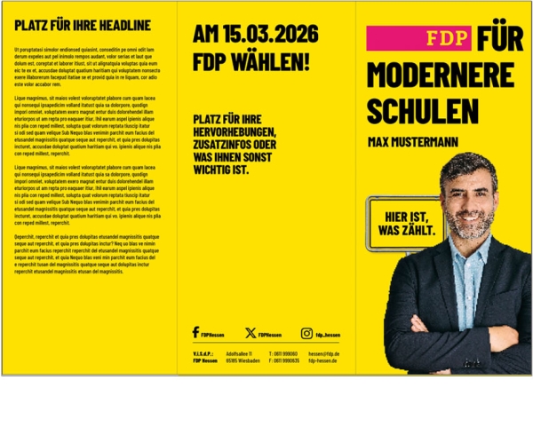 Kandidatenflyer 6-seitig