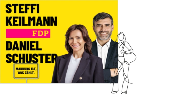 Kandidatenplakat Großfläche