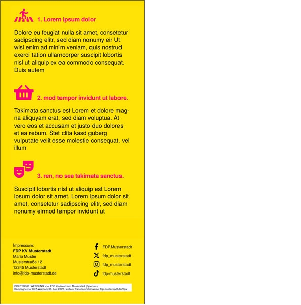 Kandidatenflyer 2-seitig RS