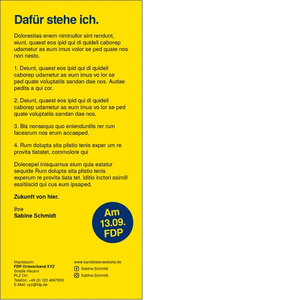 Kandidatenflyer 2-seitig RS