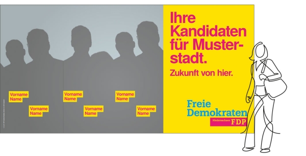 max. 6 Personen, Hg. gelb