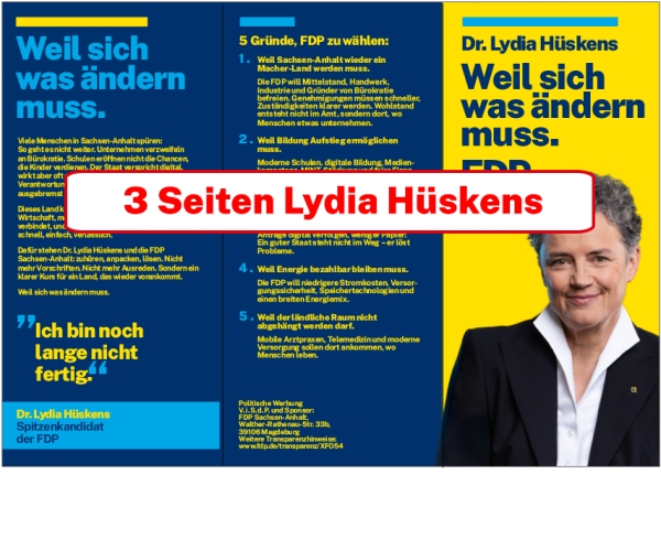 3 Seiten Hans-Ulrich Rilke