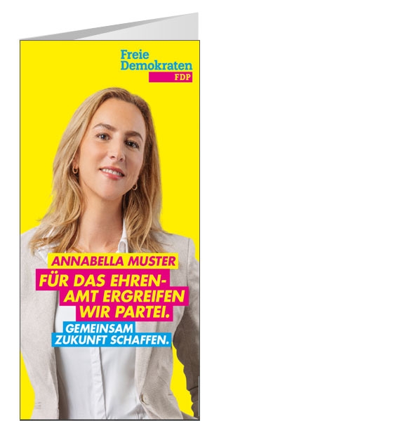 Kandidatenflyer 6-seitig