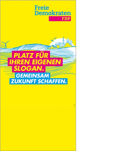 Themenplakat individualisierbar Zirkus-Format (800 x 1600 mm)