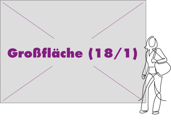 Großfläche